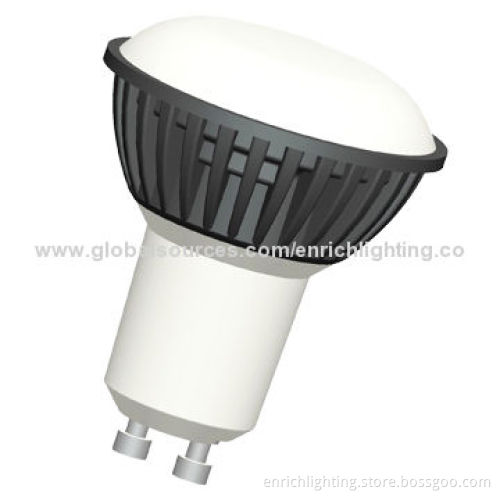 3W GU10 LED Spotlight Bulb with 85 to 265V AC Input Voltage, Made of Aluminum HousingNew